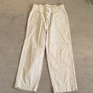 Everlane drawstring utility pants, cotton, sz L